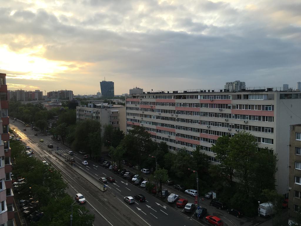 New Central Roof Top View Boekarest Buitenkant foto